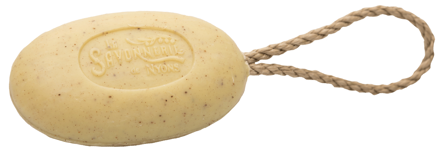 Soap on a string 200g "Exfoliating Vervain Leaf", NYONS