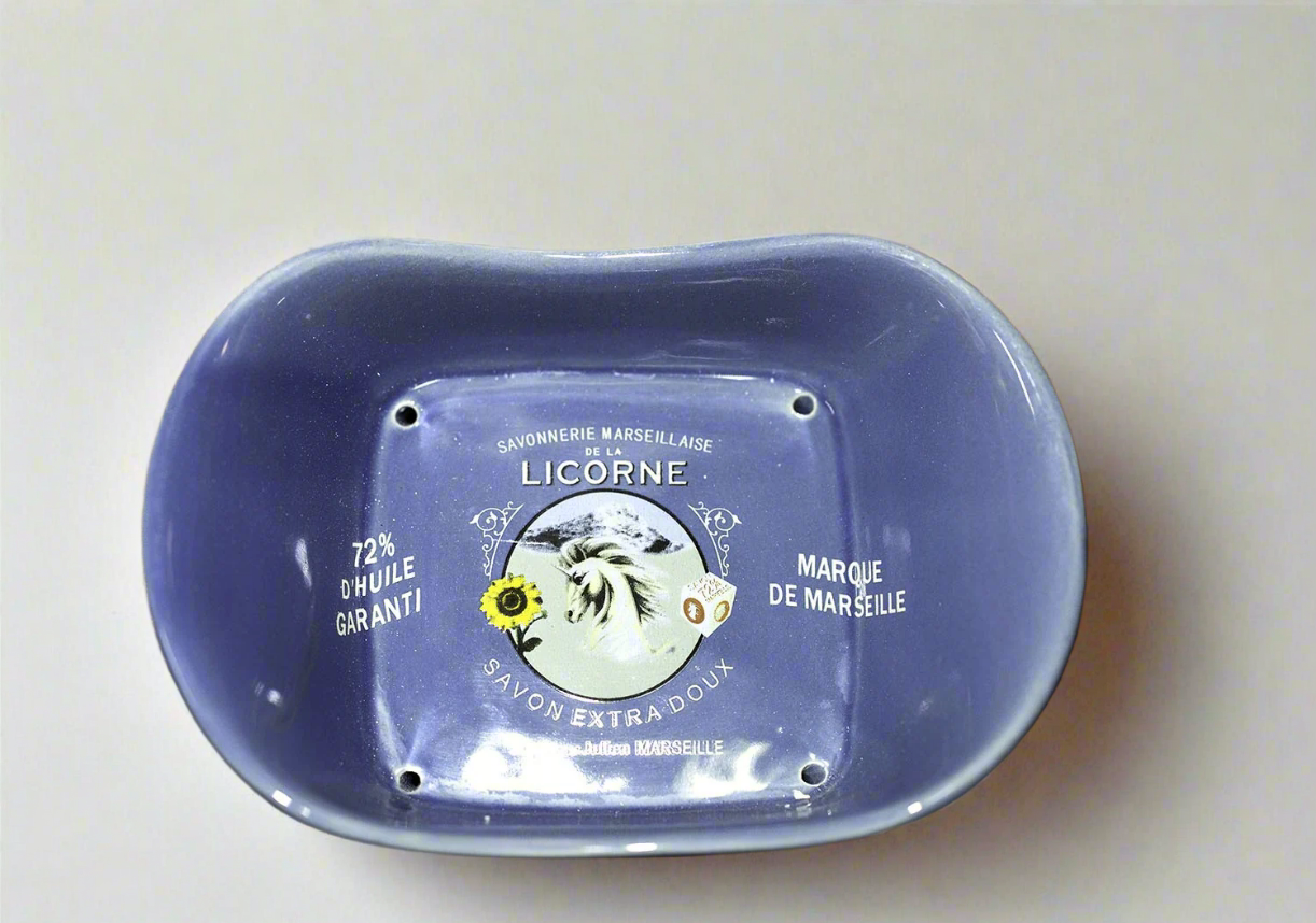 Soap dish blue (Cube_300g)