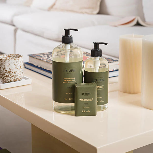 Soap 125g WHITE TEA & YUZU with sweet almond oil and shea butter, FAS