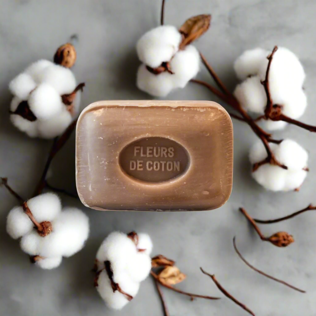 Soap 100g FLEUR DE COTON (Cotton flower), LS