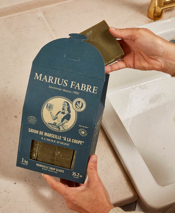 Mydlo nakrájané 1kg Olive, Marius Fabre