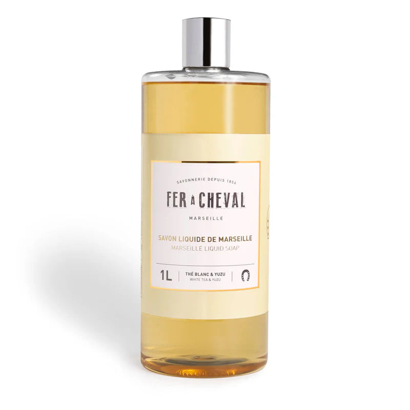 Marseille Liquid Soap White Tea & Yuzu 500ml, FAS