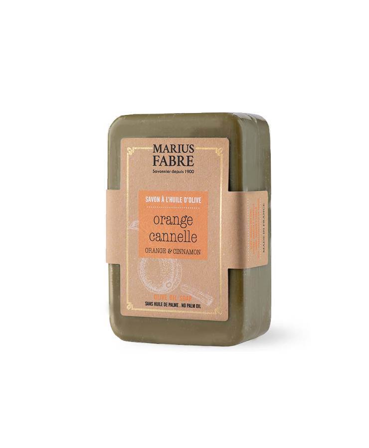 Soap 250g Orange zest & Cinnamon, Marius Fabre