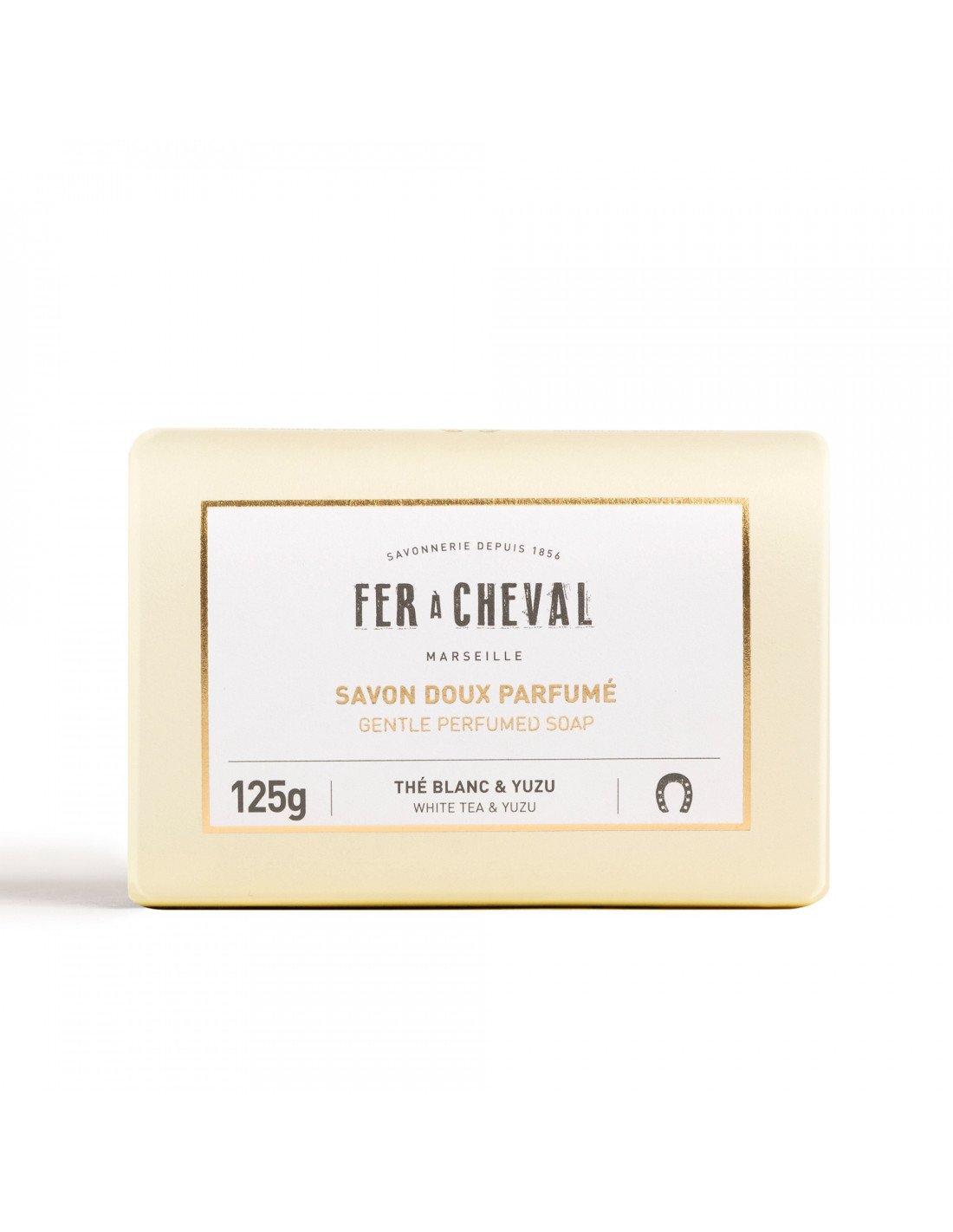 Soap 125g WHITE TEA & YUZU with sweet almond oil and shea butter, FAS