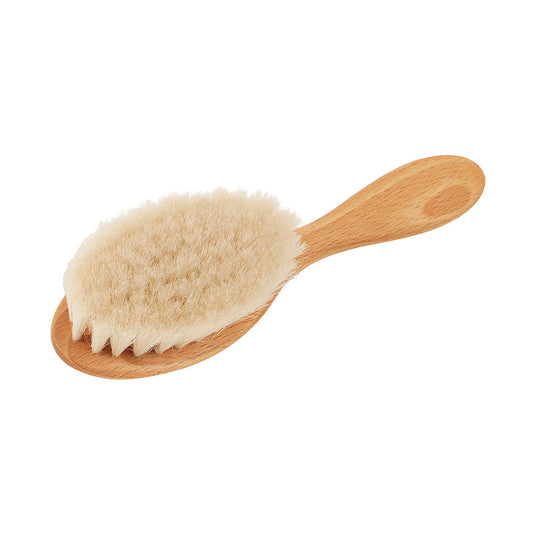 BABY HAIRBRUSH, WITH GOAT HAIR/FSC BEECHWOOD