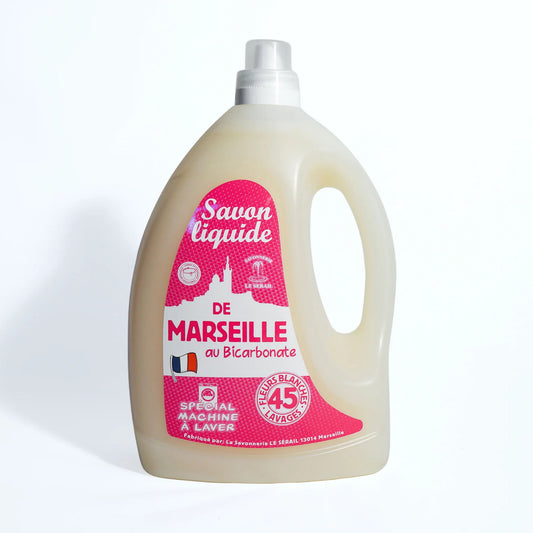 Liquid detergent 3L, Fleurs blanches, LS