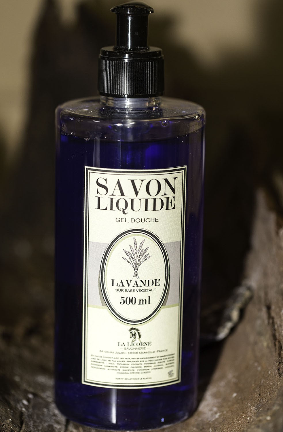 Liquid soap/shower gel - 500ml Lavande