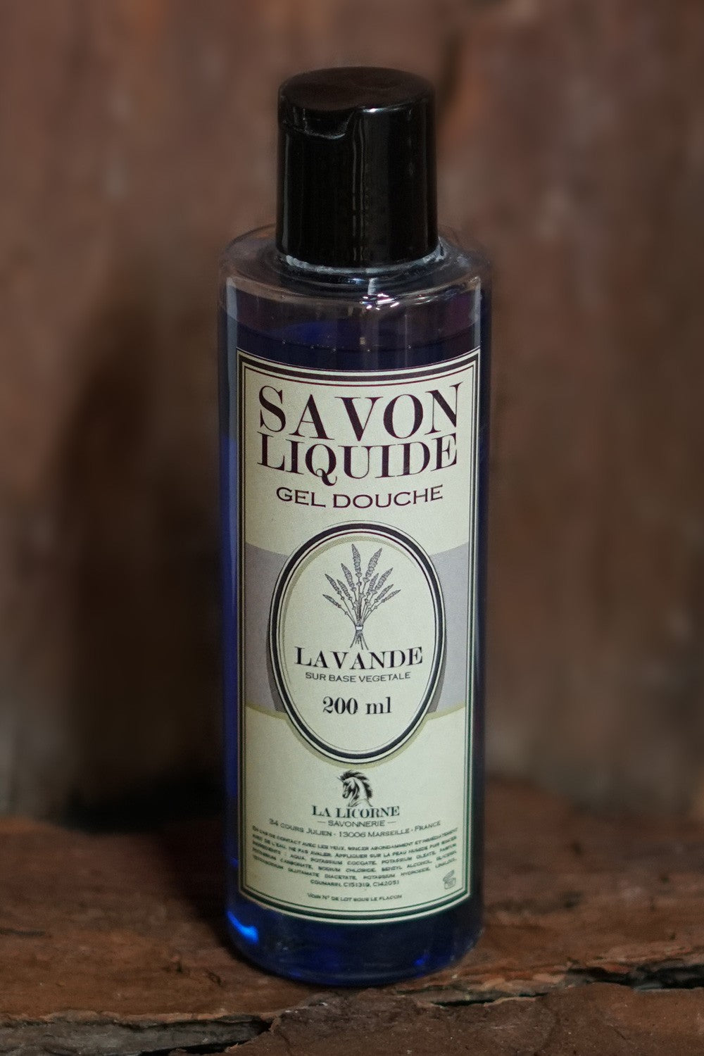 Liquid soap/shower gel - 200ml Lavande