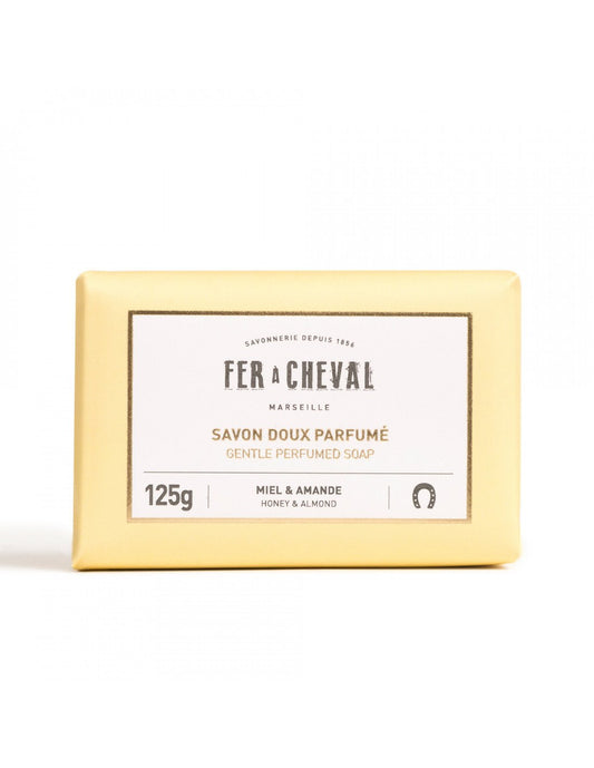 Soap 125g HONEY & ALMOND with sweet almond oil and shea butter, FAS