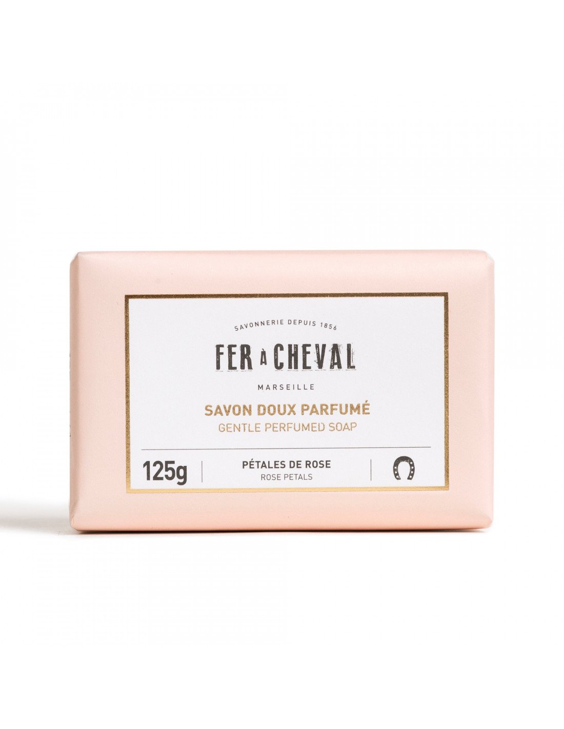 Soap 125g ROSE PETALS with argan oil and shea butter, FAS