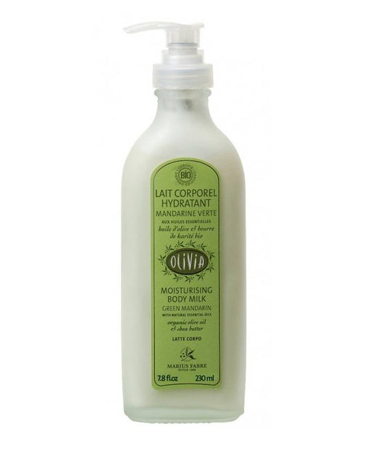 Certified organic moisturising body lotion with olive oil 230 ml, MF